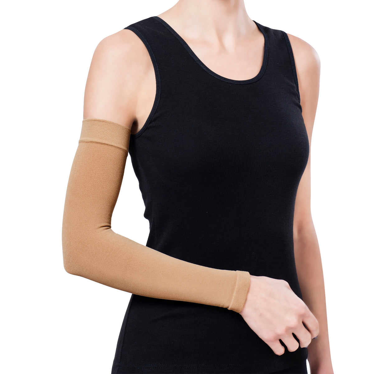High compression bolero K2, massaging arms sleeves for Lipedema, Lymphedema  (25-30 mmHg)