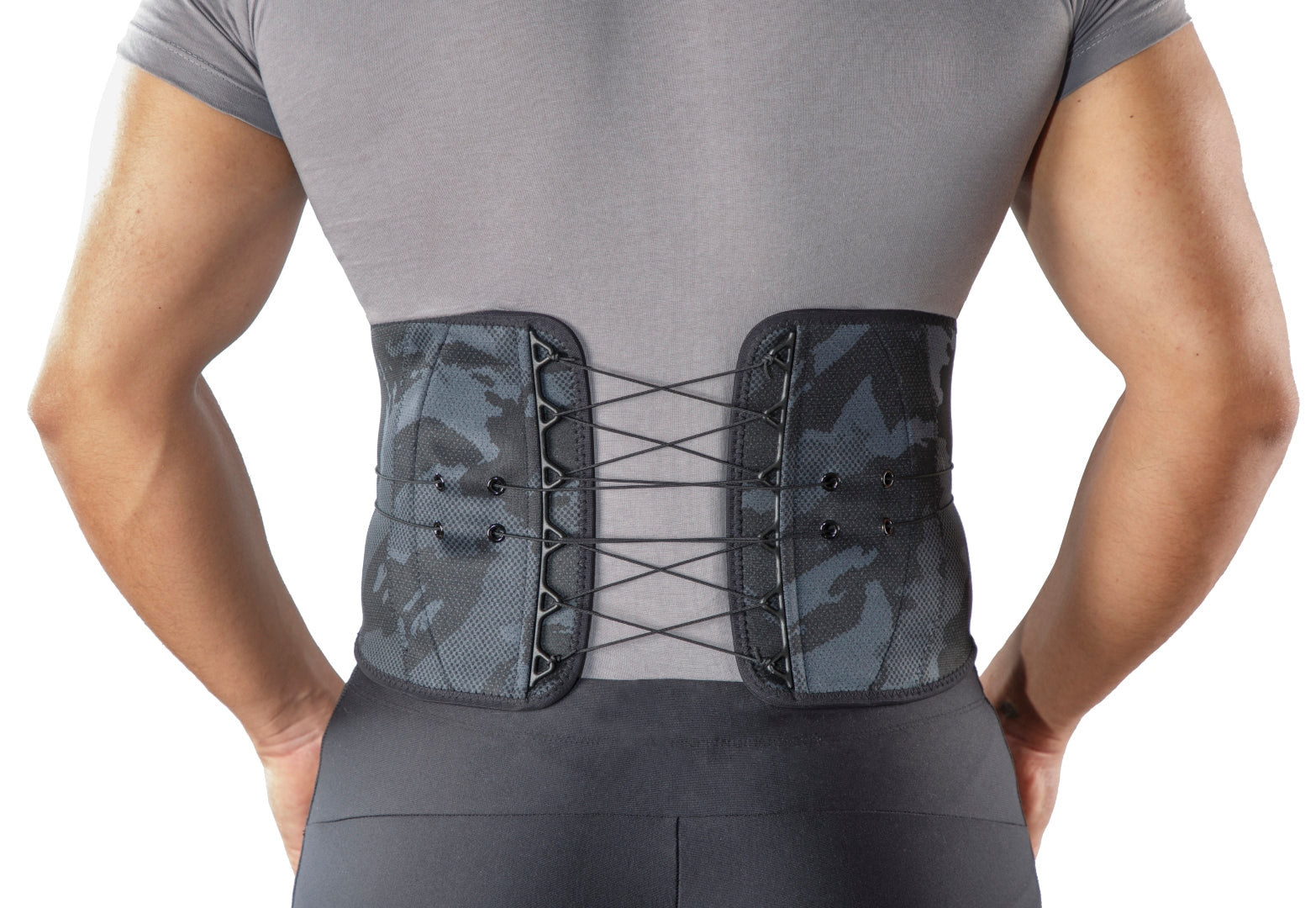 Movibrace Dynamic Pull Cord Back Support Corset design FlexaMed