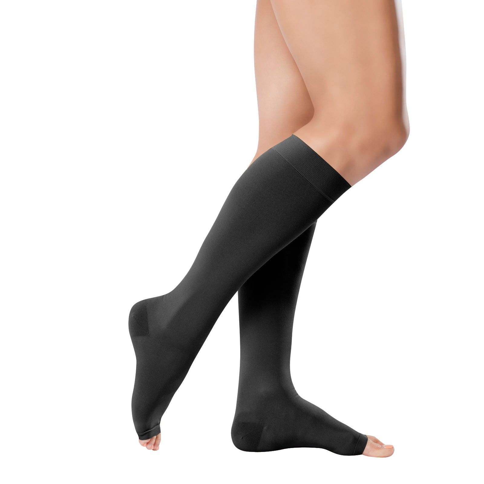 Open Toe Compression Stockings, Multifunctional Nylon Sleep Elastic  Compression Socks, 1 Pair Shipped